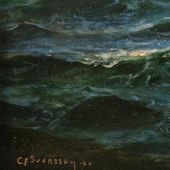 Christian Fredrik Swensson, French line ship for steam engine.