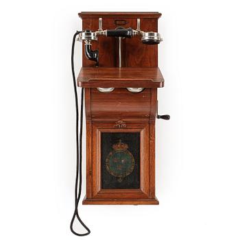 VÄGGTELEFON, LM Ericsson, 1800-talets slut.