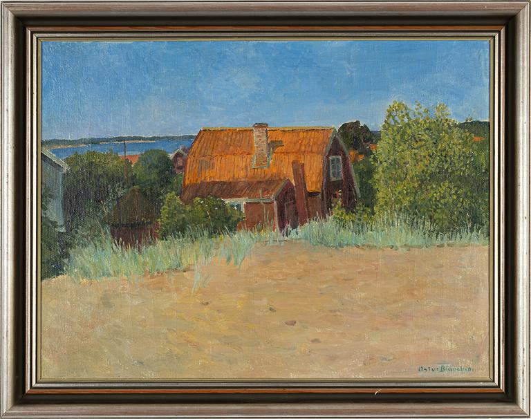 Arthur Bianchini, oil on canvas, signed.