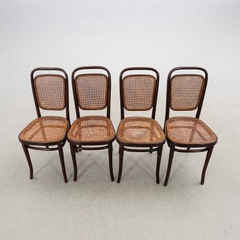 Chairs, 4 pcs, Thonet, early 20th century.