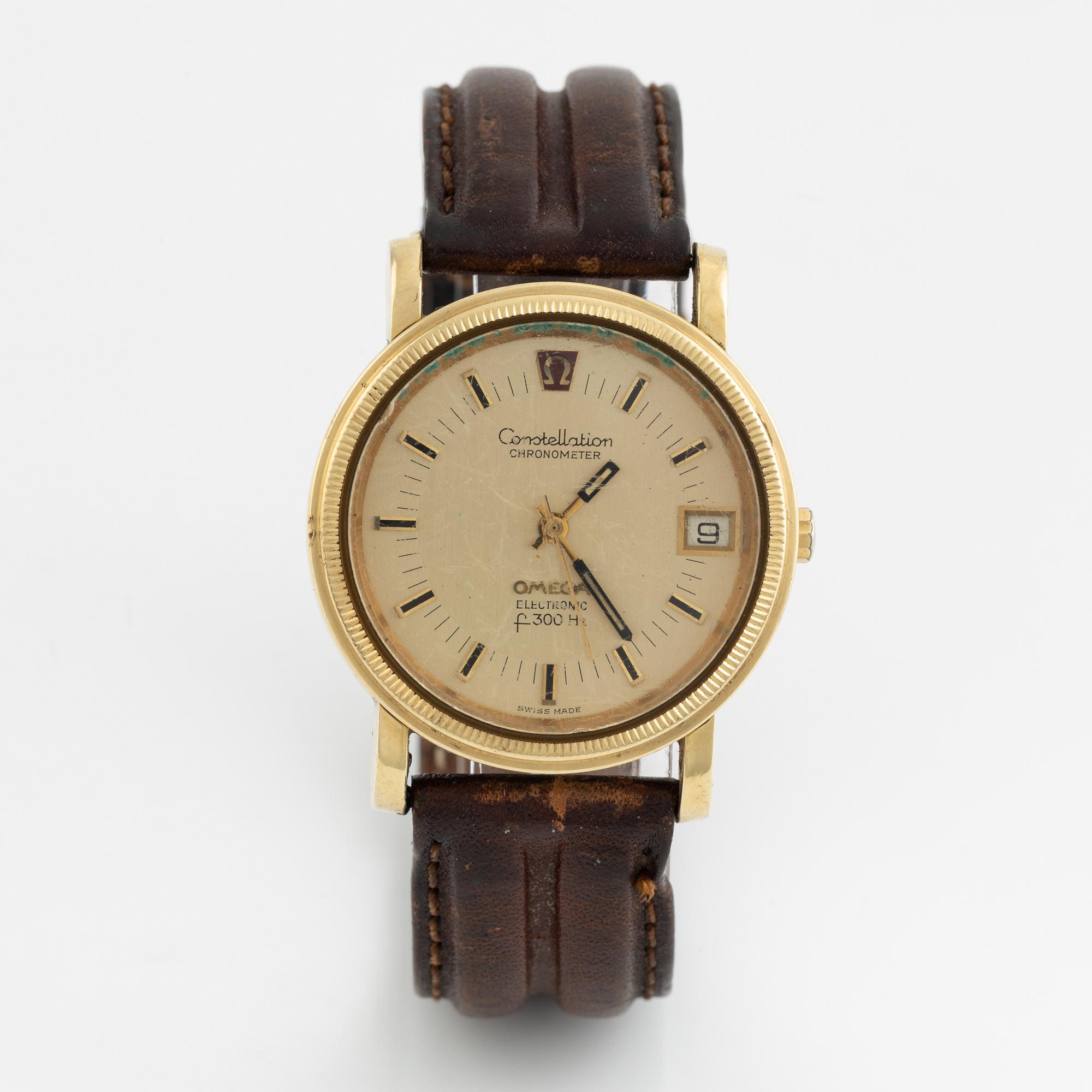 Omega, Constellation, Electronic (f300 Hz), Chronometer, wristwatch, 36 mm,