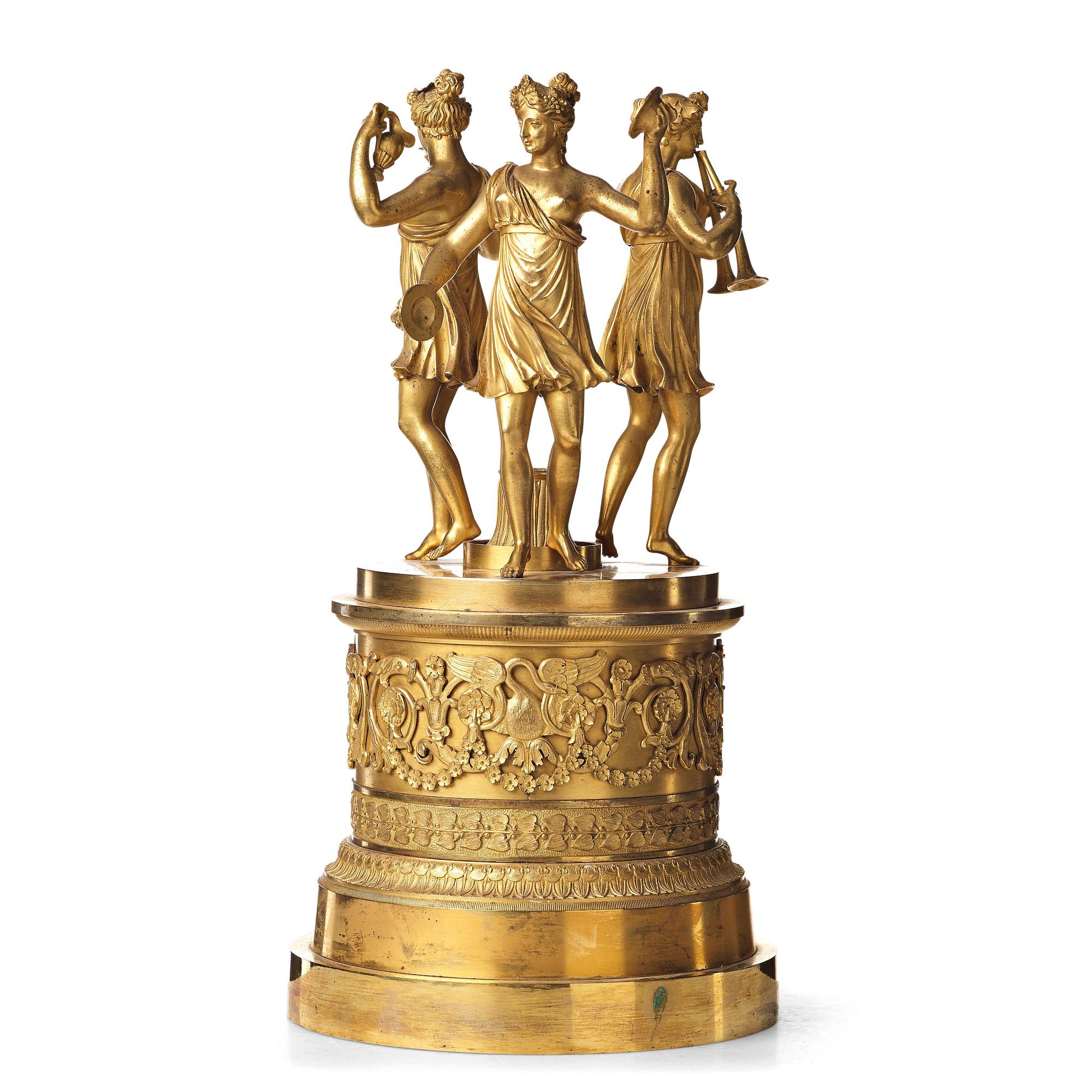 UPPSATSSKÅLSFOT, Frankrike, 1800-talets början, empire.