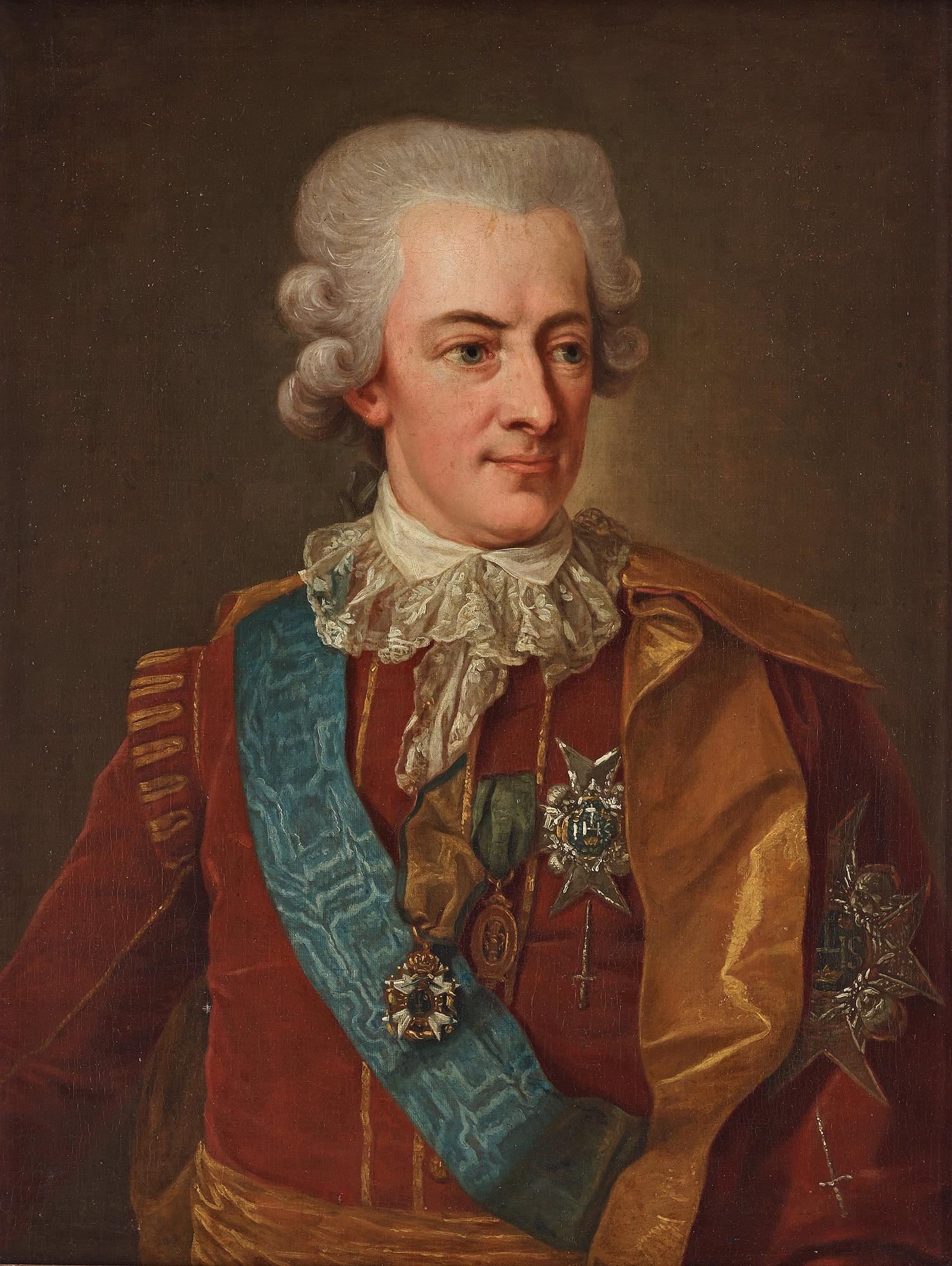 Per Krafft d.ä., "King Gustav III" (1746-1792).