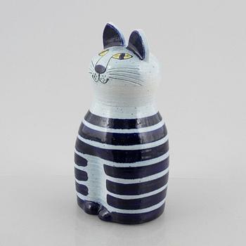 Lisa Larson, figurin, stengods, "Stor katt" ur serien "Tripp, trapp, trull", Gustavsberg.