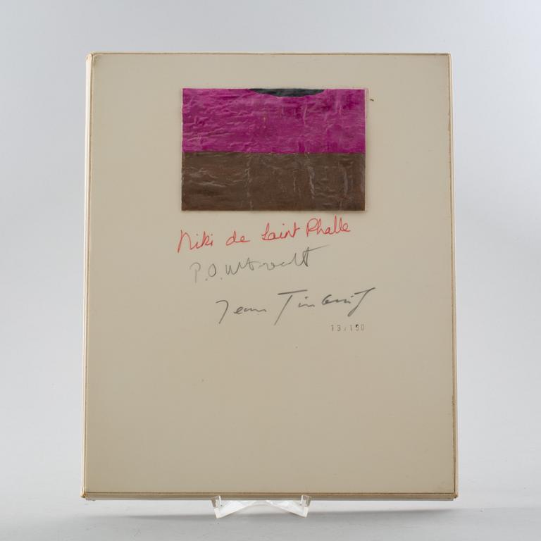 NIKI DE SAINT PHALLE. Del av installationen "Hon". Sign Niki de Saint Phalle, P.O Ultvedt, Jean Tinguely o numr 13/150.