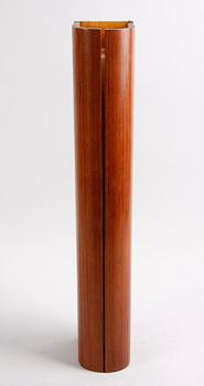 VÄGGLAMPETT, trä, Mjölby Intarsia, 1930-40-tal.