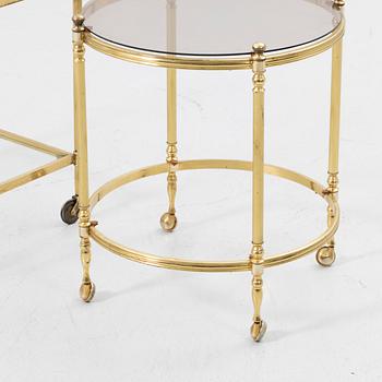 Serveringvagn, 2 st, 1900-tal.