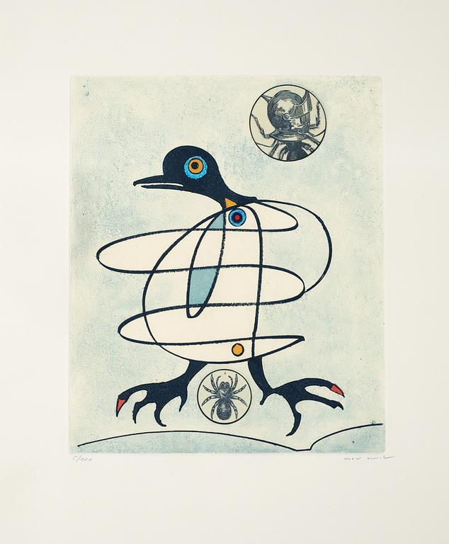 Max Ernst, Untitled, from: "Oiseaux en peril".