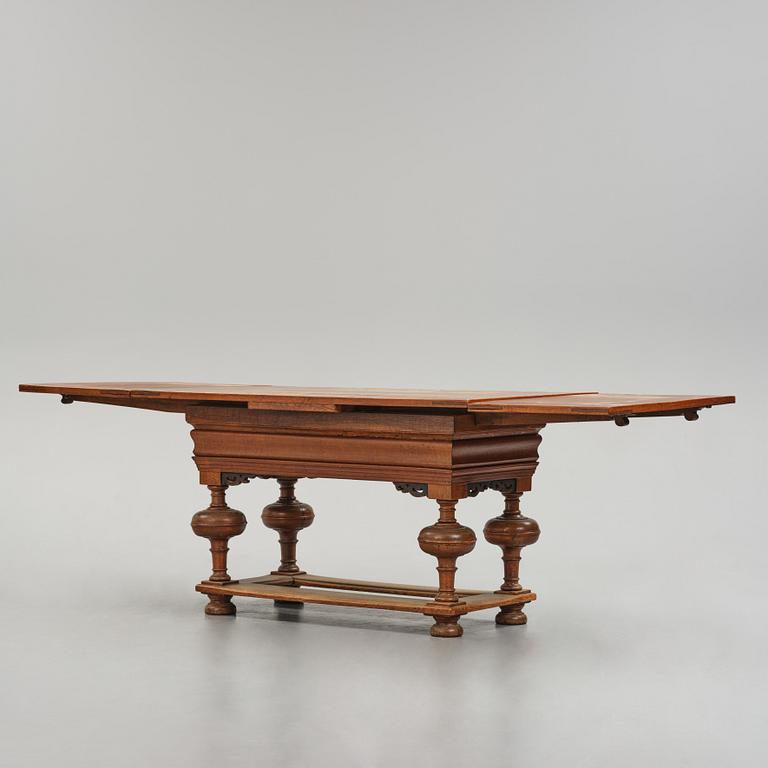 A Dutch baroque table, early 18th century.