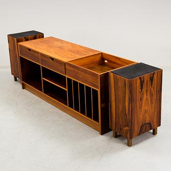 STEREOBÄNK/SIDEBOARD, 1960/70-tal.