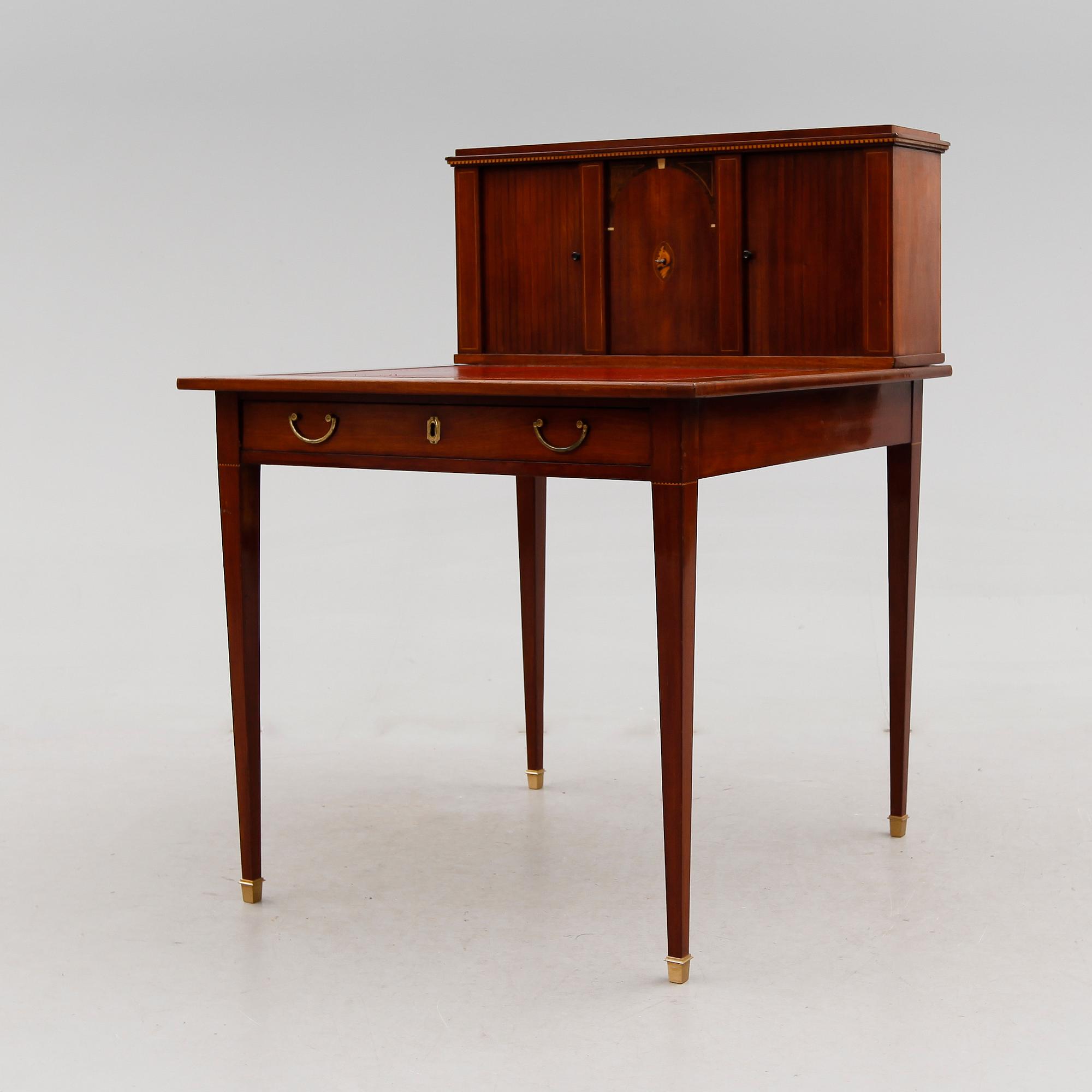 SKRIVBORD, empire, 1800-talets första hälft.