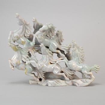 A Chinese carved sculpture, 20th century.