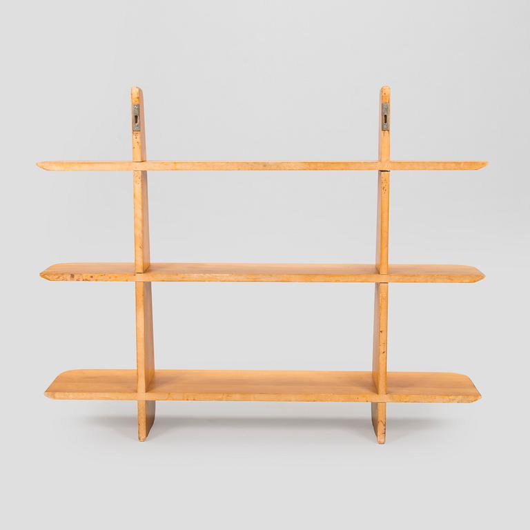 Ilmari Lappalainen, seinähylly / kirjahylly, "Leo", Asko 1900-luvun puoliväli.