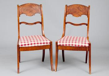 16. A PAIR OF CHAIRS.