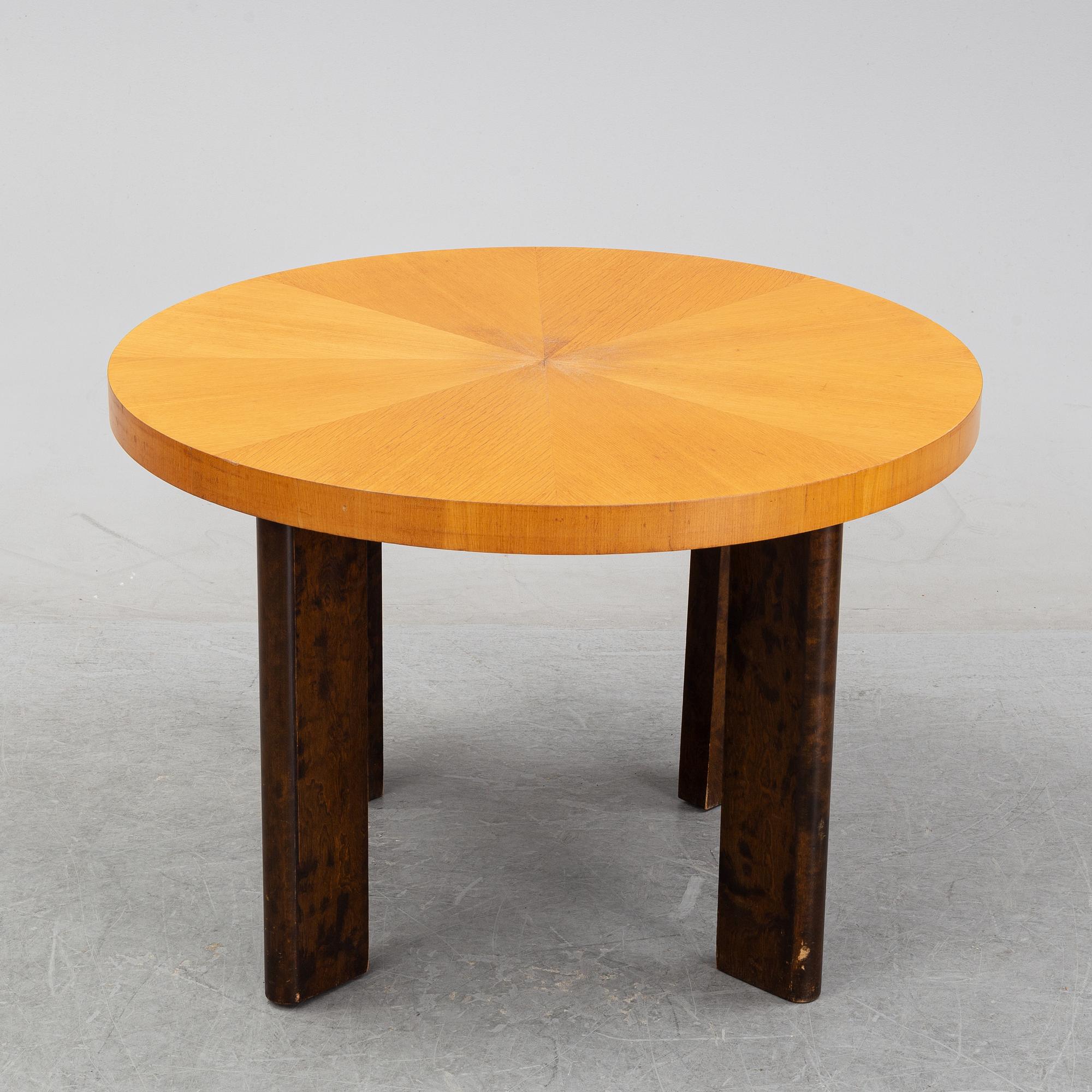 Soffbord, funkis, 1930-tal.