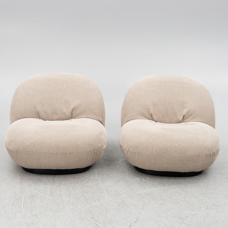 Pierre Paulin, fåtöljer, ett par, "Pacha", Gubi, samtida.