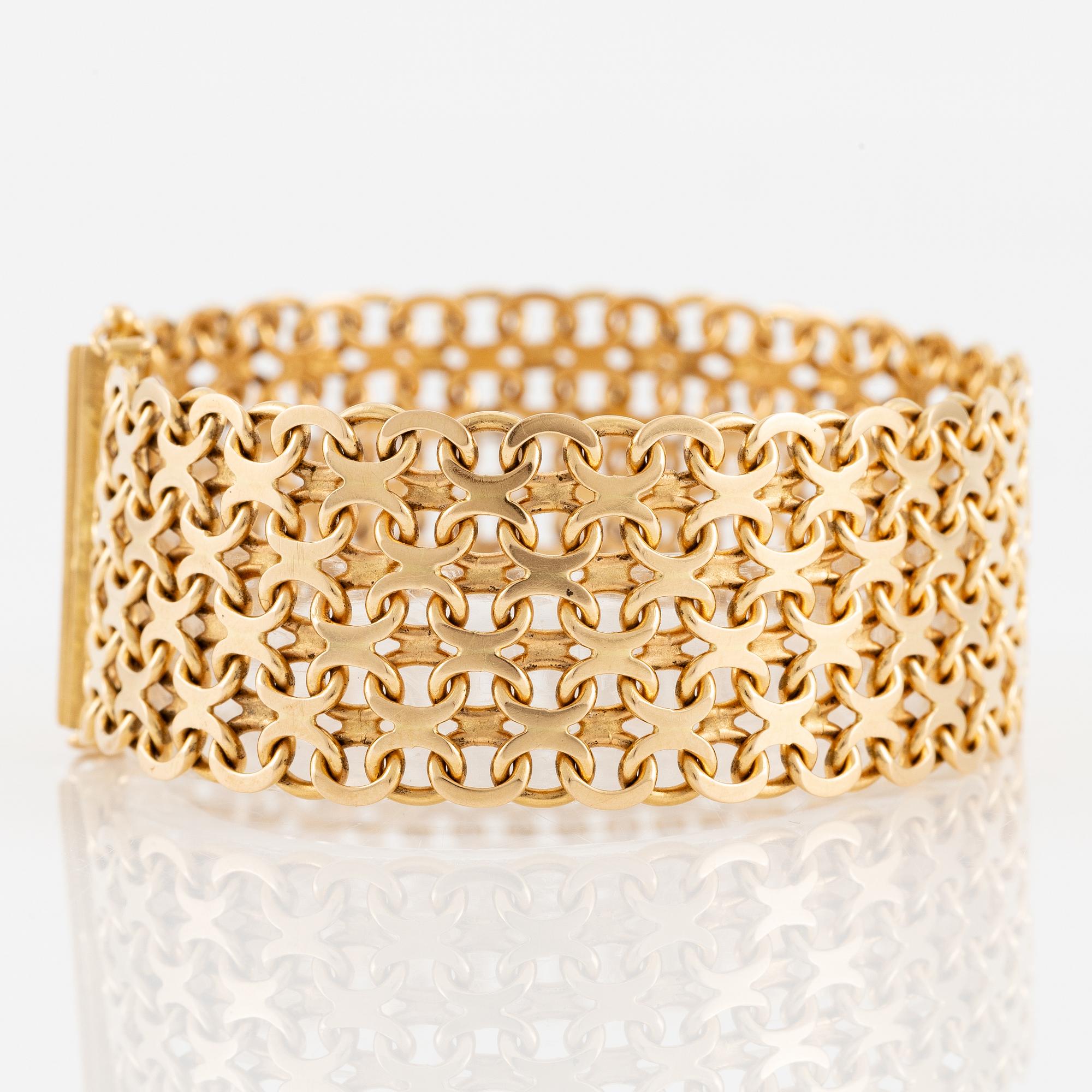 Bracelet 18K gold.