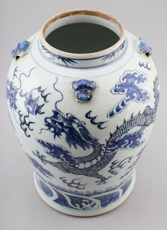 LOCKURNA, porslin, Kina, Sen Qingdynasti, 1800-tal.