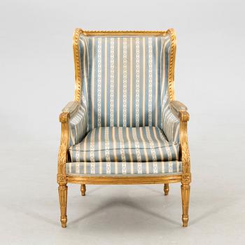 Louis XVI-style Bergère, first half of the 20th century.
