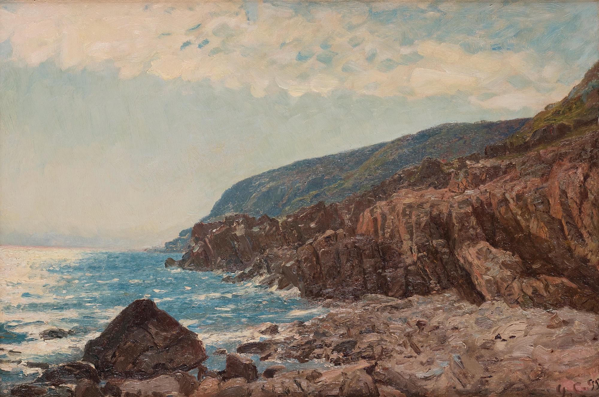 Godfred Christensen, View over Kullaberg.