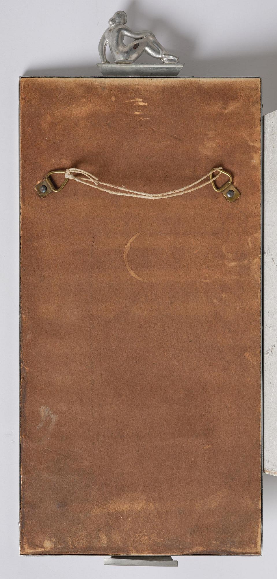 Firma Svenskt Tenn, spegel, tenn, modell "A 427", Stockholm, 1927.