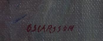 Bernhard Oscarsson, Bränningar.