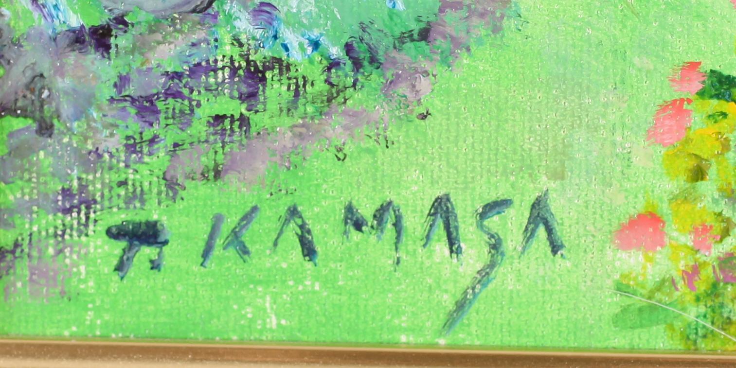 TADEUSZ KAMASA, olja på duk, signerad.