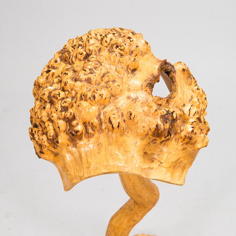 Lattiavalaisin, pahka (visakoivu), 1900-luvun puoliväli.