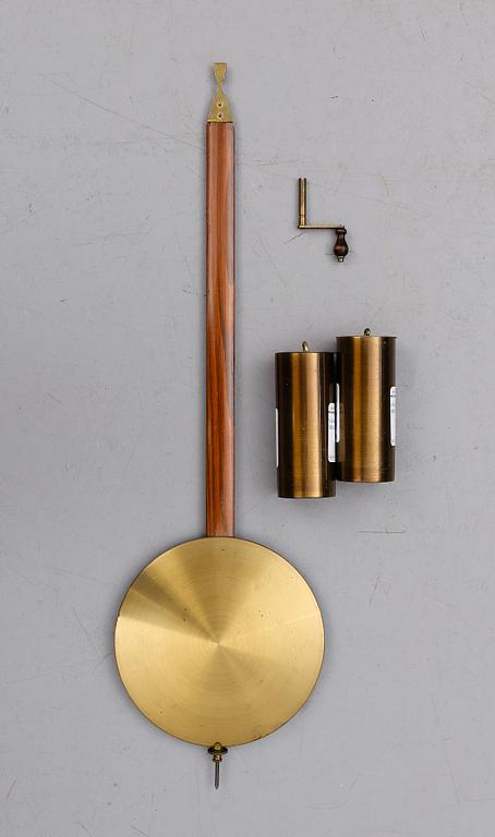 VÄGGPENDYL, s k lodur, 1800-talets andra hälft.