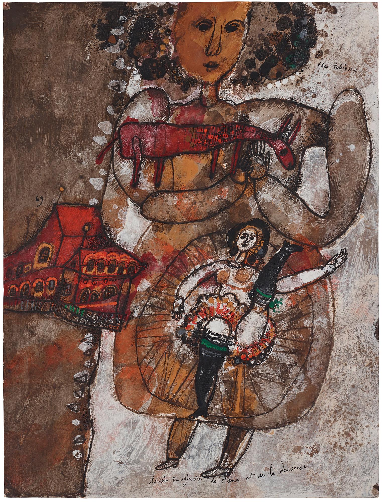 Theo Tobiasse, "la vie imaginaire de l'âne et de la danseuse".