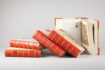 SVENSKT KONSTNÄRSLEXIKON, 5 vol. Allhems förlag Malmö. 1952-67.