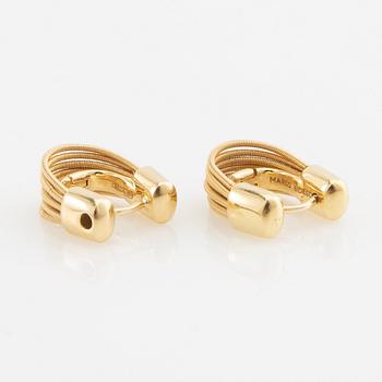 Marco Bicego, Earrings a pair of 18K gold, Italy.