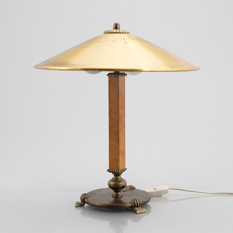 A Scandinavian Modern table light, Sweden, 1930's/40's.