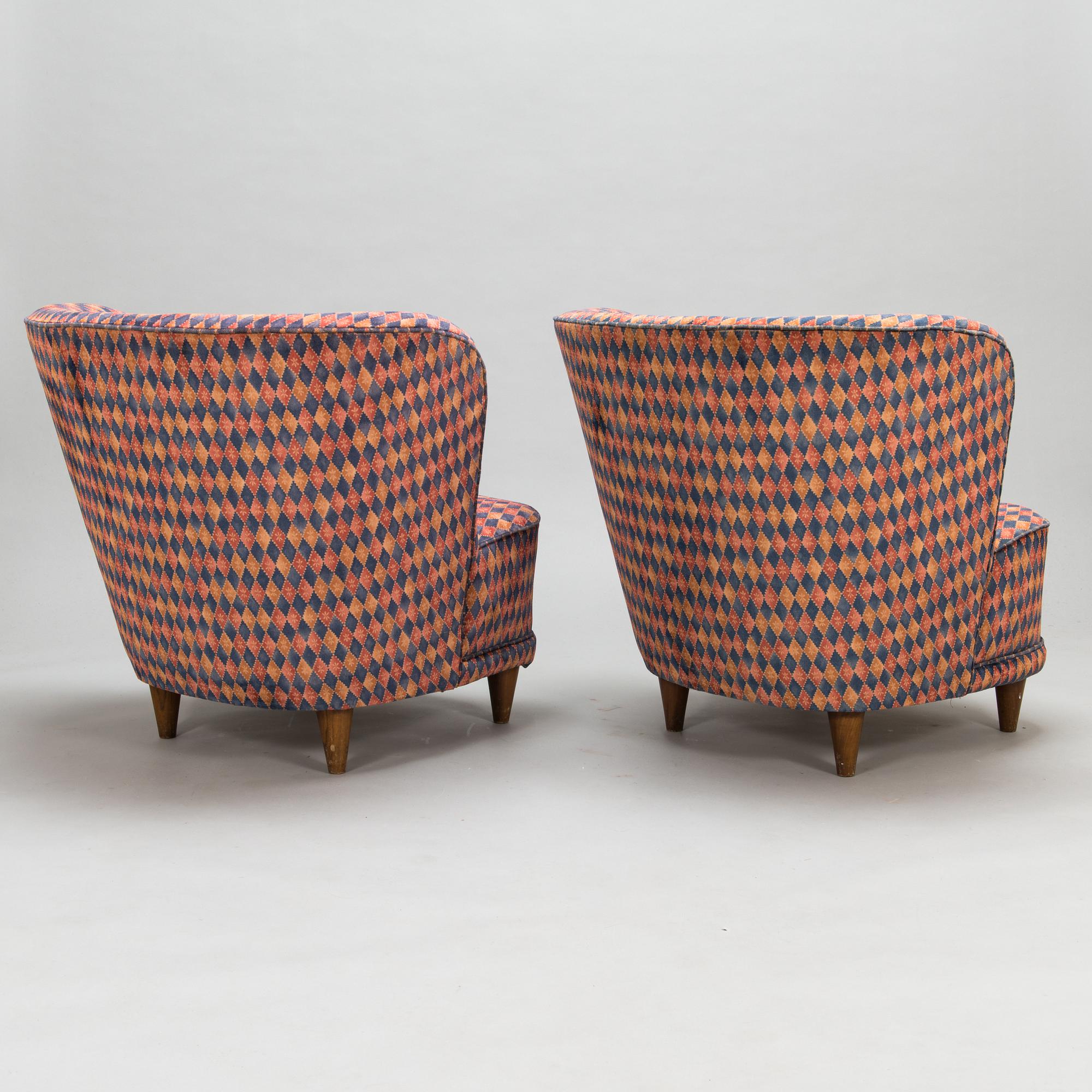 Nojatuolipari, 1950-luku.