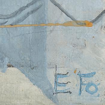 EINAR FORSETH, blandteknik på kartong, monogramsignerad.