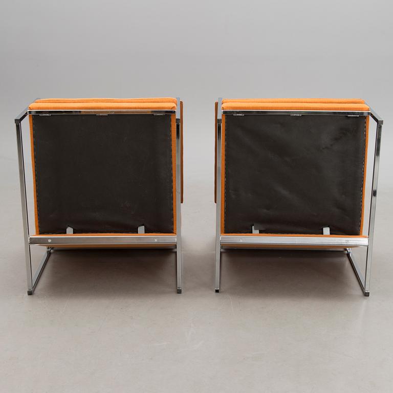 HANNELE BONSDORFF, fåtöljer, ett par, "Jazz", Interface. Formgivna 2007.