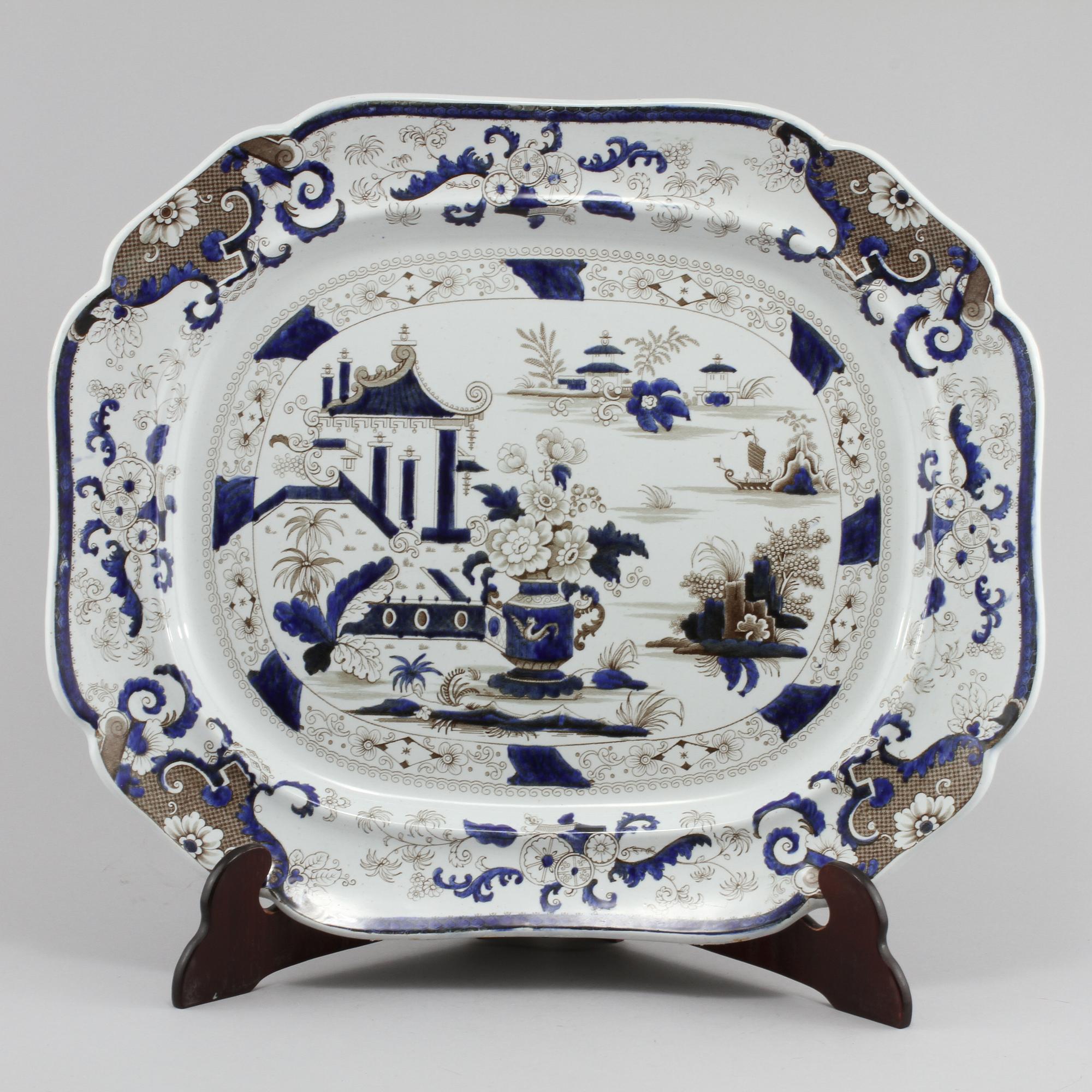 STEKFAT, flintgods, England, omkring sekelskiftet 1800/1900.