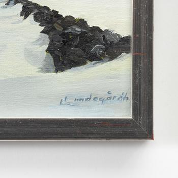 Lennart Lundegårdh, "Efter snöstormen mot Hålnäs, Öland".