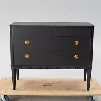 A chest of drawers, mid-20th century.