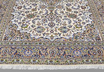 Carpet, Keshan, approx. 350 x 244 cm.