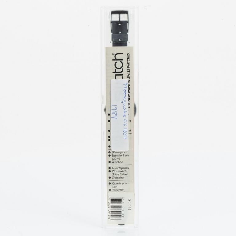 Swatch, Moonquake, wristwatch, 34 mm.
