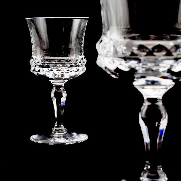 SERVISGLAS, 16 st, "Silvia", Ingeborg Lundin, Orrefors.