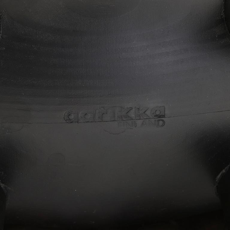 Kaija Aarikka, two pine wood sculpturers, Aarikka Finland.