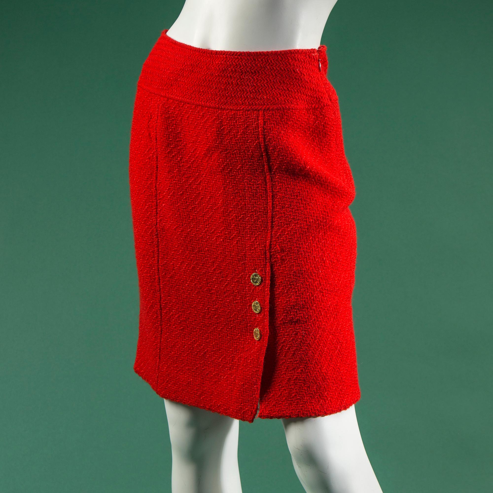 KJOL, CHANEL, fransk storlek 38.