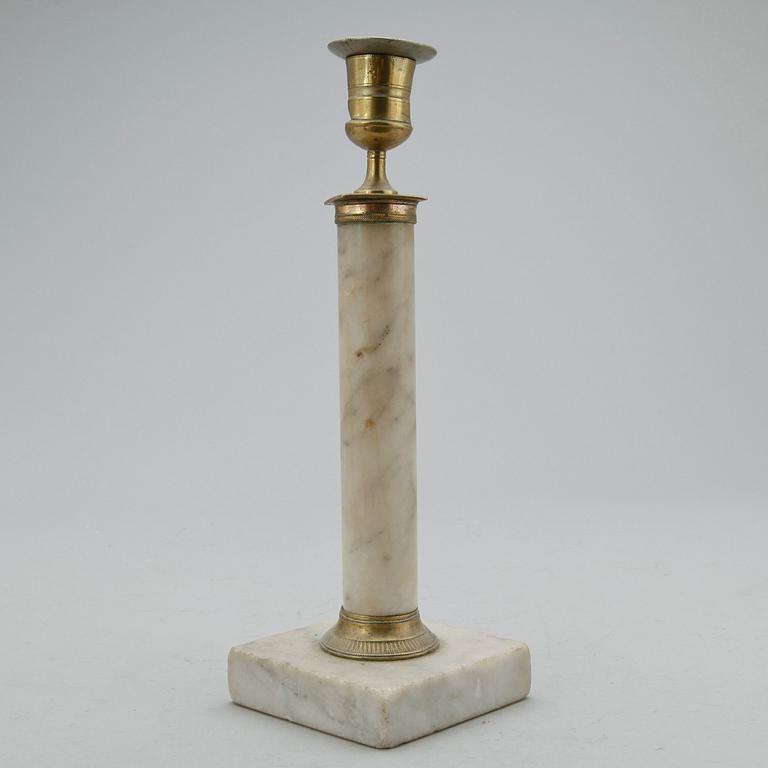 LJUSSTAKE, sengustaviansk, 1700/1800-tal.