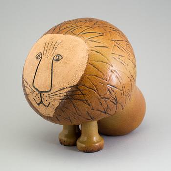 LISA LARSON, a stoneware sculpture "Lejon Maxi", Gustavsberg.