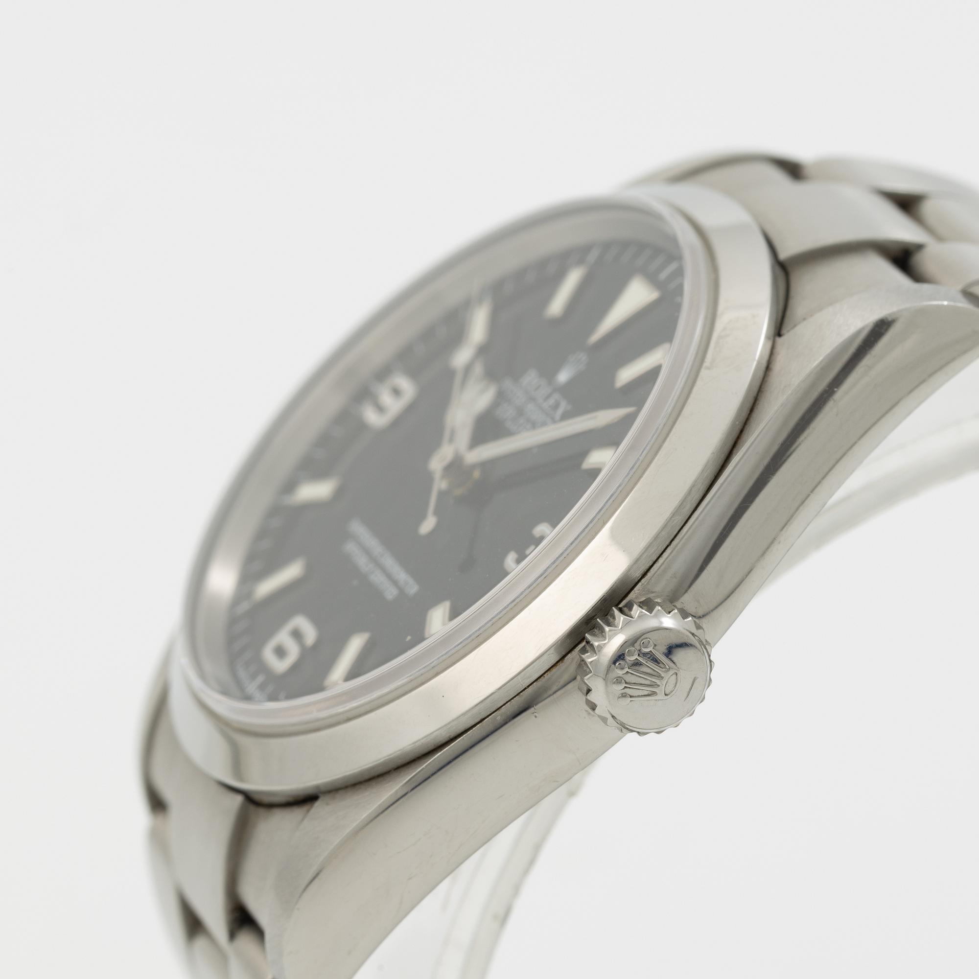 Rolex, Oyster Perpetual, Explorer, wristwatch, 36 mm.