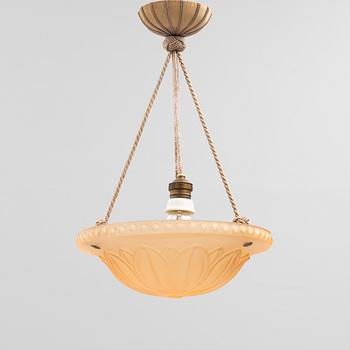 Harald Notini, a ceiling lamp model "10073", Arvid Böhlmarks Lampfabrik, 1920s.