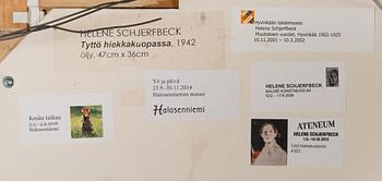 Helene Schjerfbeck, Flicka i sandgrop.