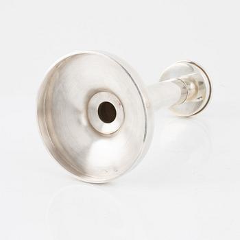 Ljusstake, silver, MGAB, Uppsala, 1969.